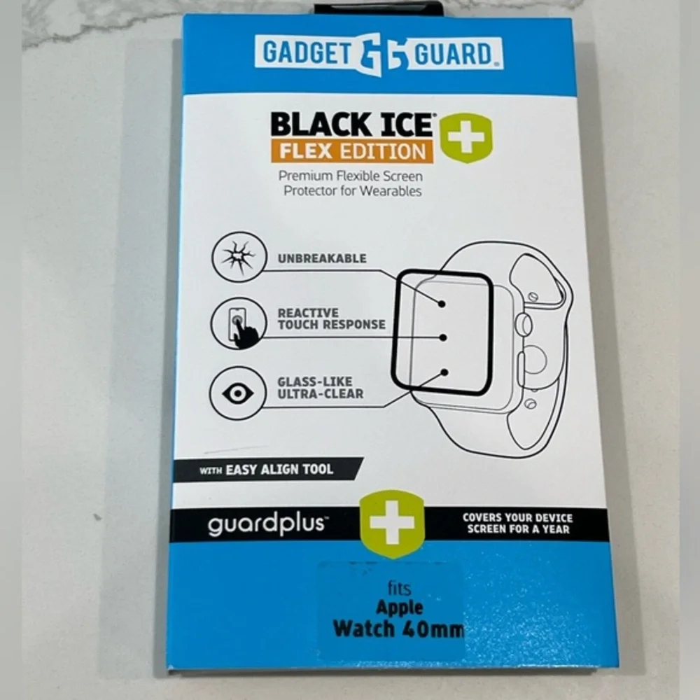 Screen Protector for Apple Watch 40mm - Blue Packaging